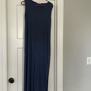 Maxi dress navy blue size:S brand: Artisan NY